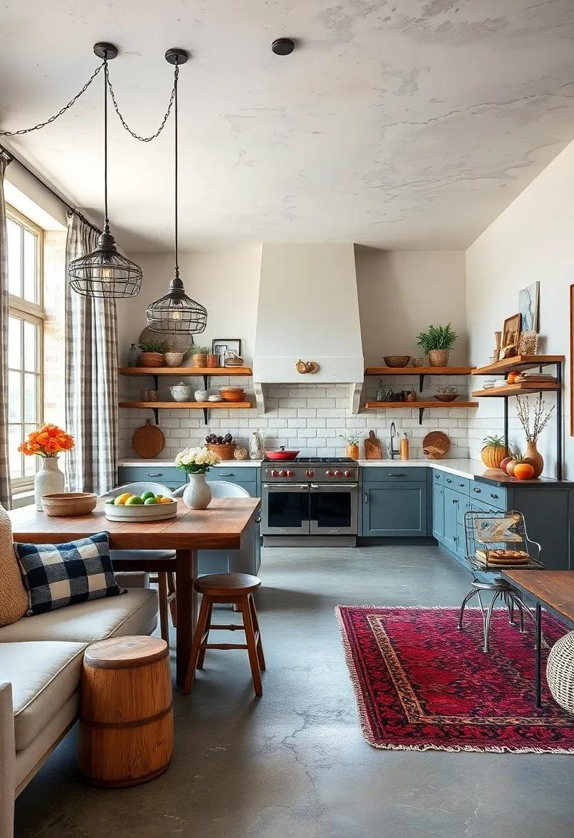 Rustic Textiles: Use plaid or burlap-inspired curtains and table linens to introduce warmth ⁢and a country-inspired vibe