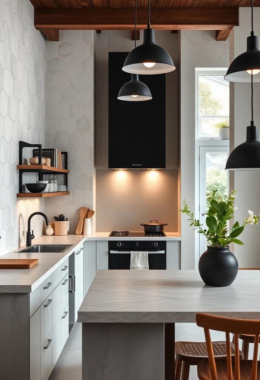 Bold Black-and-White: Go for strong contrasts with black and white fixtures ⁢to uphold a classic ​Scandinavian look