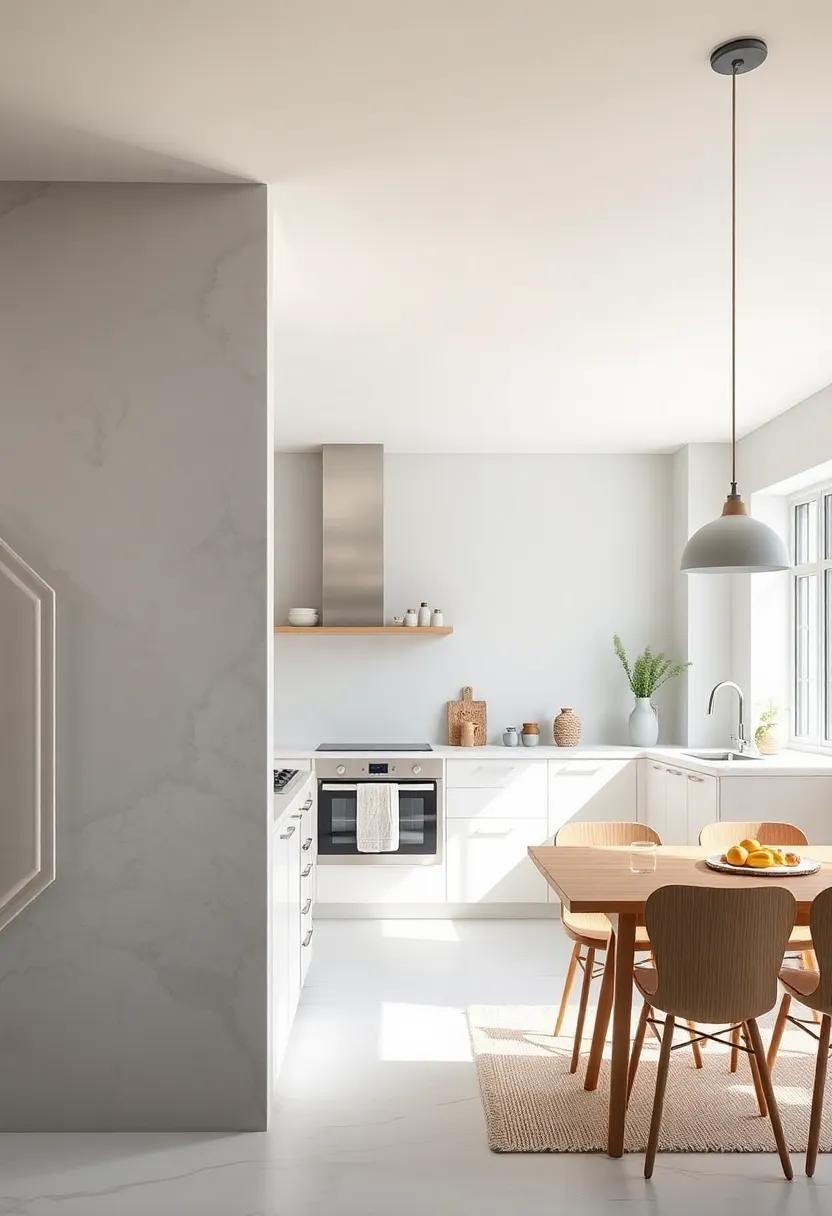 Bright Whites: Consider high-gloss white ⁢fixtures that reflect ⁤light and ​can make your kitchen feel ‍even more spacious