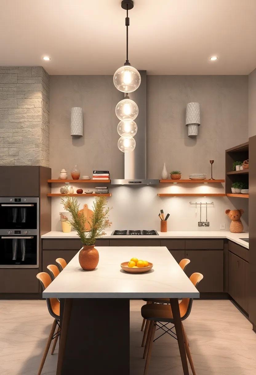Eco-Friendly options:‌ Opt for energy-efficient ⁣LED bulbs in every fixture to keep your kitchen bright and ​environmentally friendly