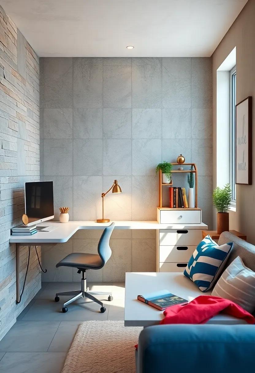 Kids’ Study Corner: Explore a playful⁣ yet functional‌ kids' study space with a retractable keyboard tray​ to keep homework ‍and creativity organized in small rooms