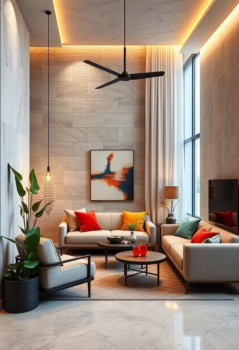 Smart Lighting Solutions: Incorporate adaptable lighting systems that can change intensity or color with smart home technology to set the mood in any corner