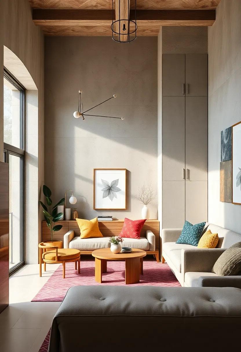 Smart Storage Solutions: Innovate with built-in cabinets and drawers in unexpected places, utilizing every nook and cranny for maximum organization