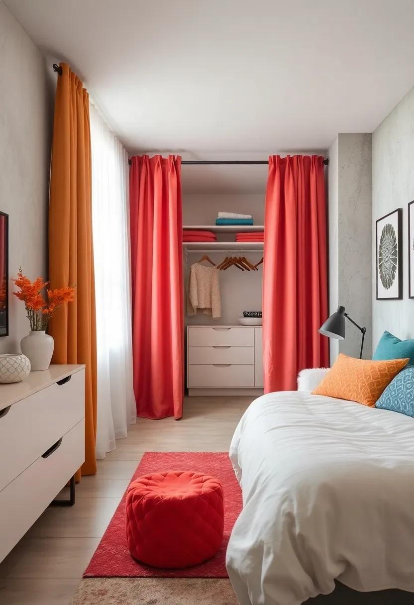 Colorful Curtains: Choose​ bright or patterned curtains to infuse⁤ energy into the room, making it feel more inviting and youthful