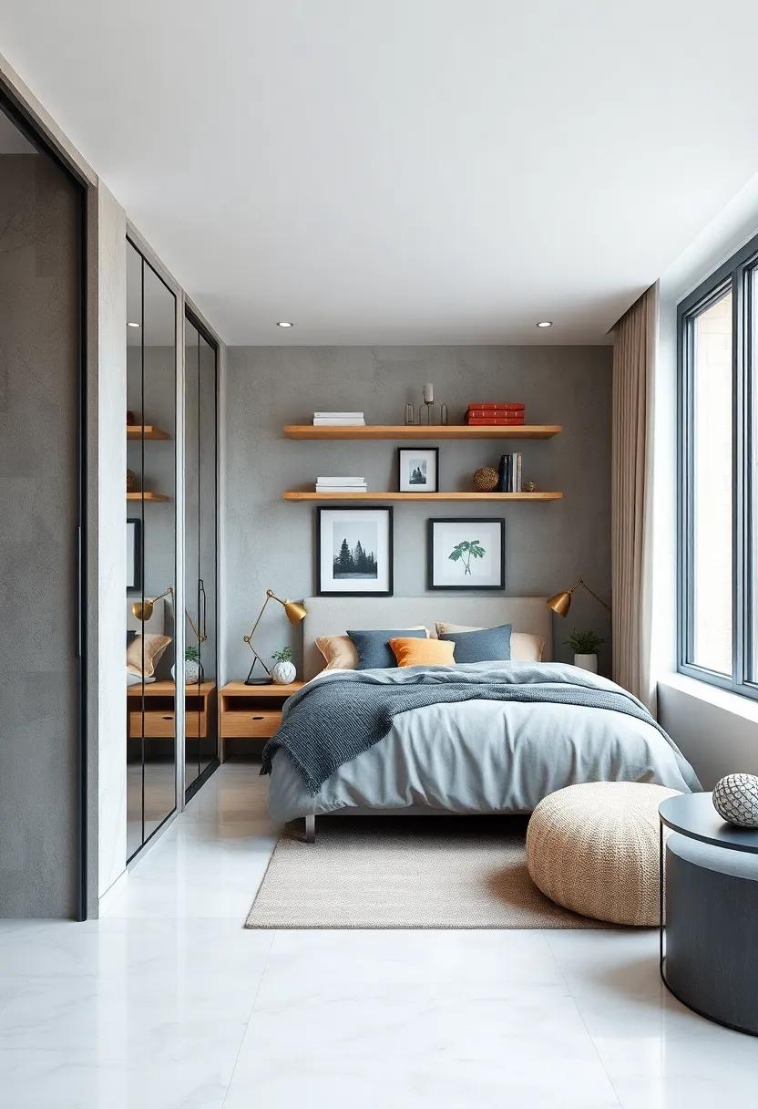 Minimalistic Bed Frame:⁢ Opt for a⁤ low-profile ⁣bed frame to create a spacious feel and make room for other​ essentials without feeling cramped