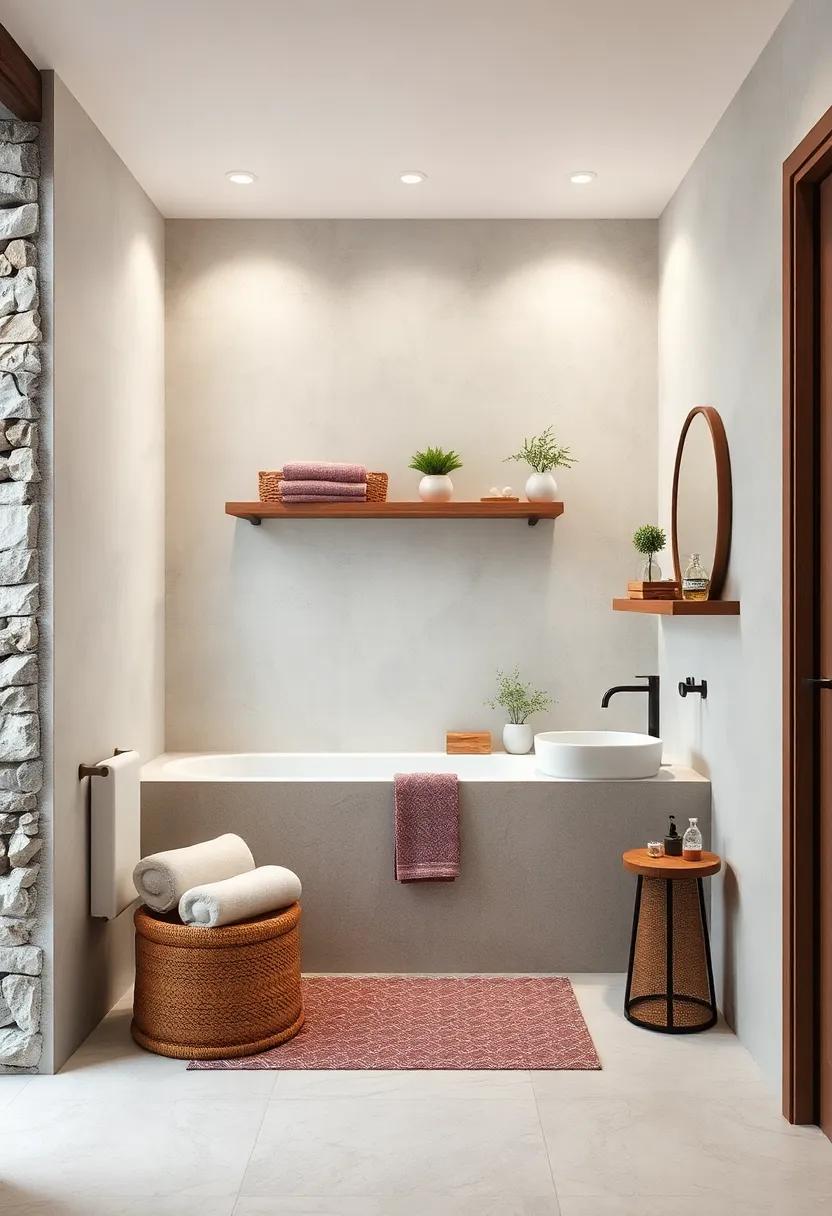 Incorporate Salvaged Wood: Use reclaimed wood for shelving ​or accent ‌features, adding warmth and texture to your​ bathroom design while promoting sustainability