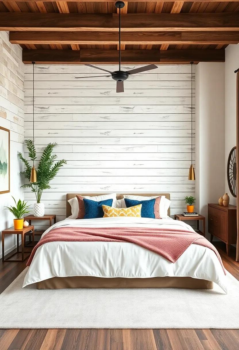 Classic⁢ Shiplap Walls: ‍Go for the timeless appeal of shiplap, lending a coastal or farmhouse vibe to your bedroom