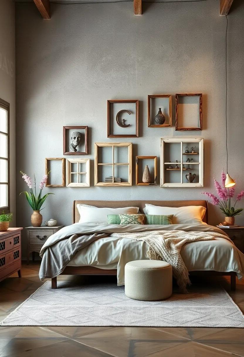 Upcycled Window⁢ Frame‌ Displays: Repurpose old‌ window frames as decorative pieces, adding character and a ⁤touch of rustic charm