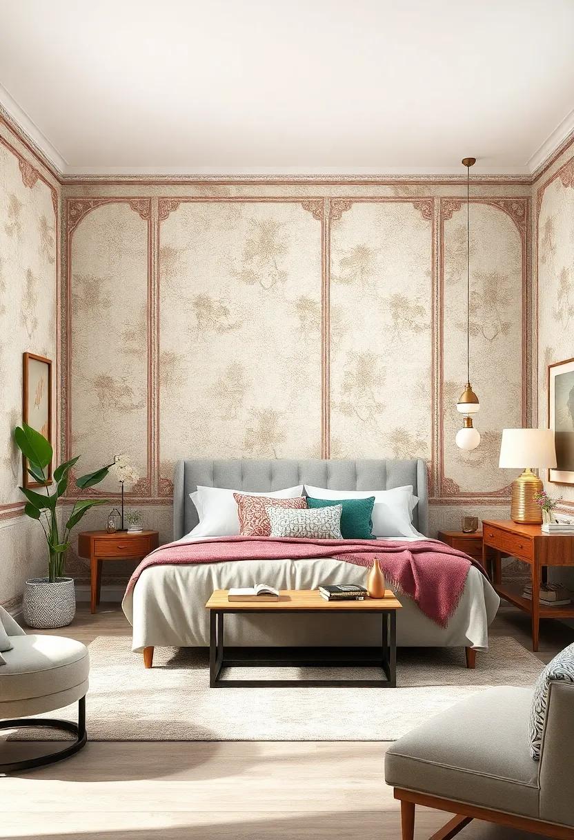 Vintage Wallpaper Borders: ‌Frame your walls with charming wallpaper borders that elevate‍ your design ​without overwhelming ‍the space