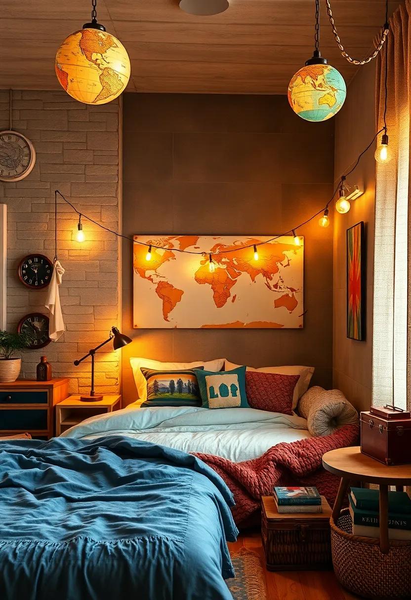 Old World Globe: A vintage⁢ globe can ​serve as both decor and a ‍conversation starter, inviting dreams of far-off​ places
