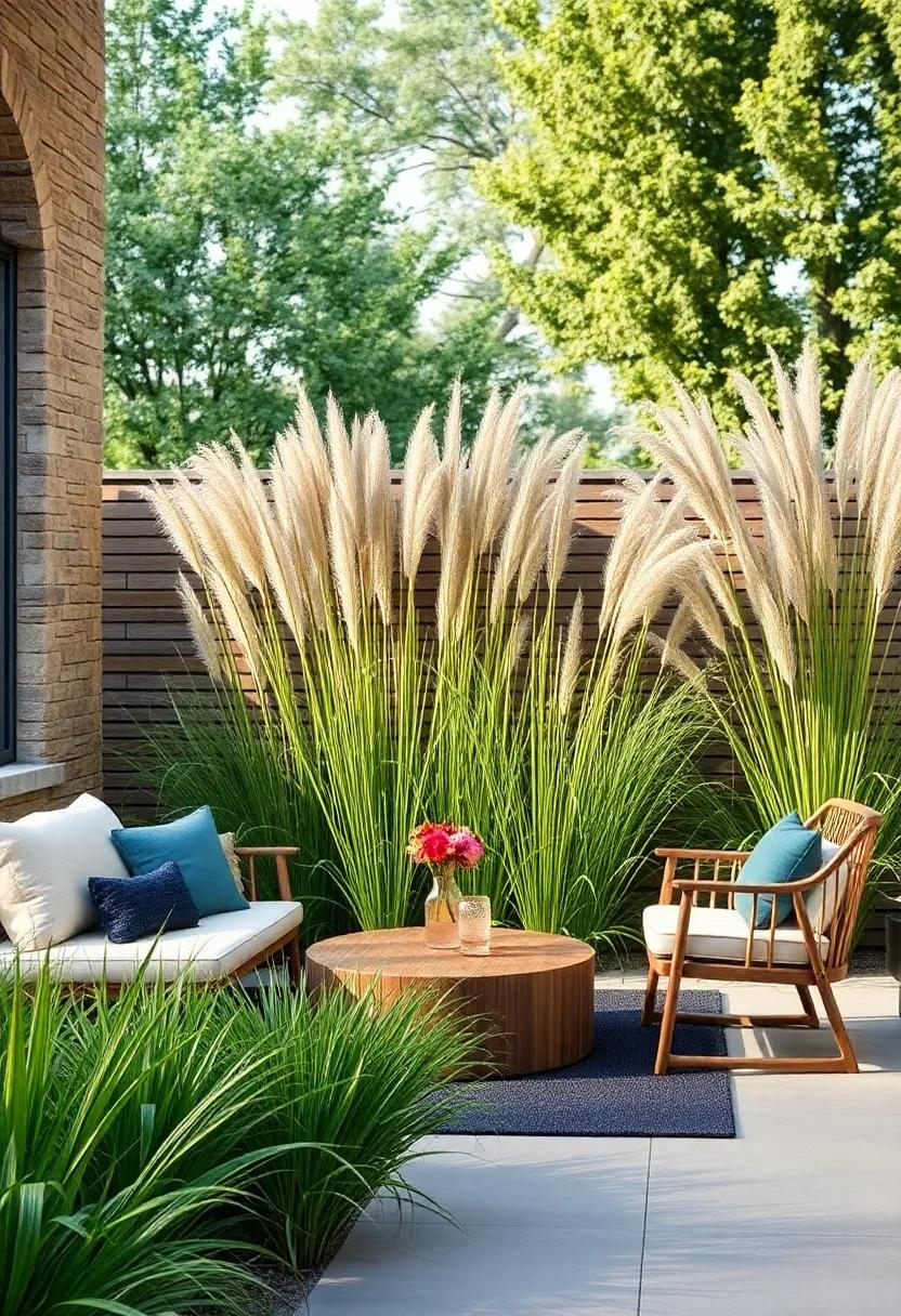 Ornamental Grass Barriers: Tall, ornamental grasses not only offer a beautiful barrier but ⁢effectively dampen wind, creating a serene environment in your​ garden