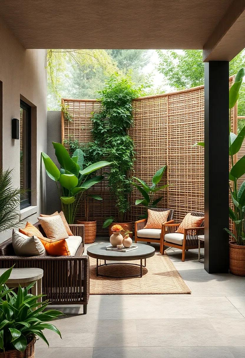 Bamboo Screening: An eco-friendly option that ‌adds a tropical flair while providing a natural windbreak for delicate winter blooms