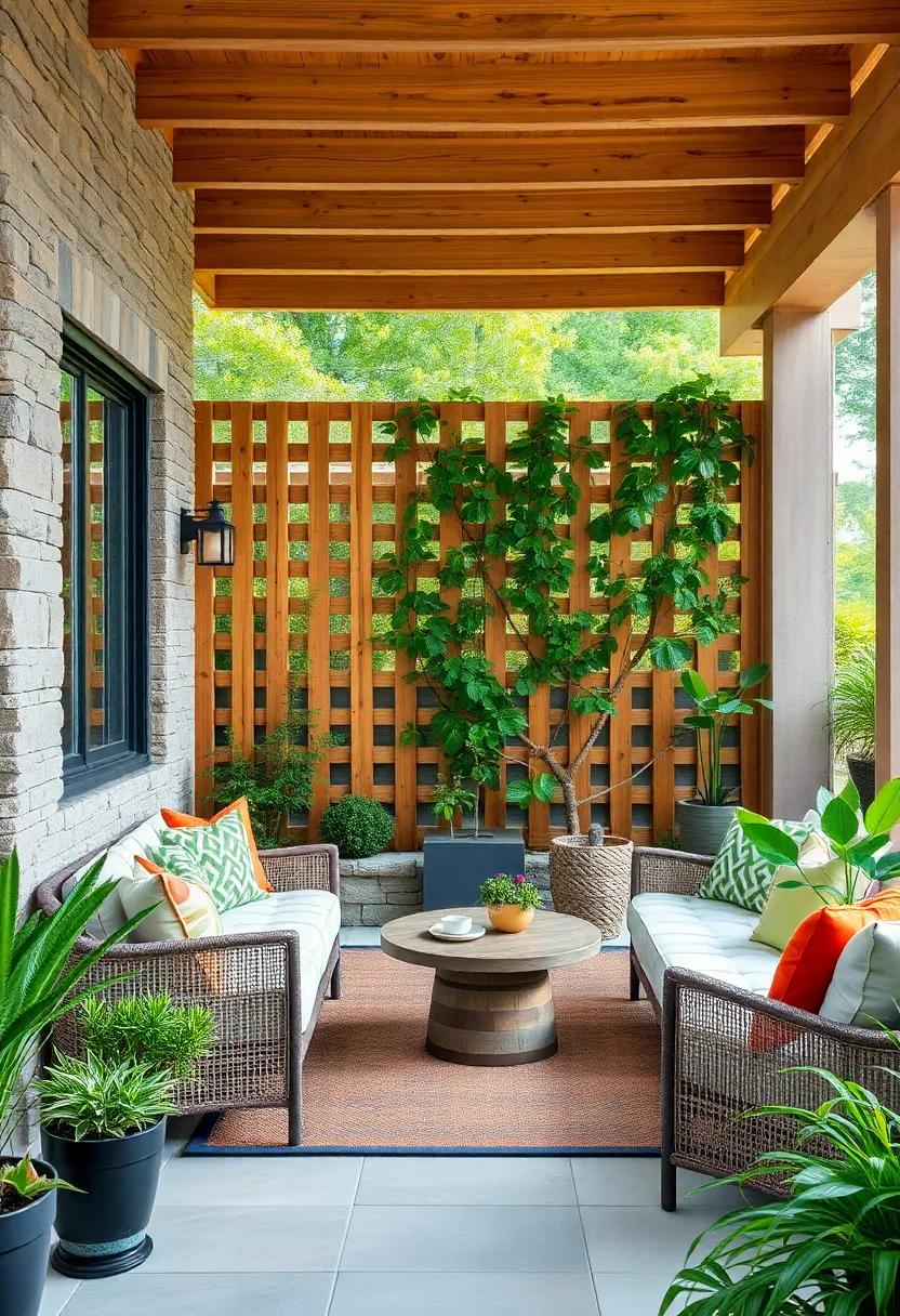 Cedar Lattice fence: Combining beauty​ with function, this lattice style not ⁢only shields your‌ plants but also supports climbing vines in the warmer ⁢months