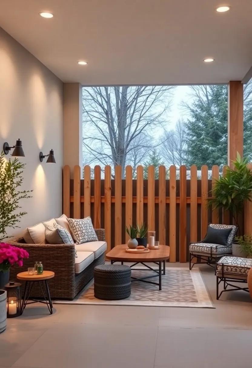 classic Wooden picket Fence: Timeless charm meets security,protecting your garden while adding rustic appeal to your winter ‌landscape