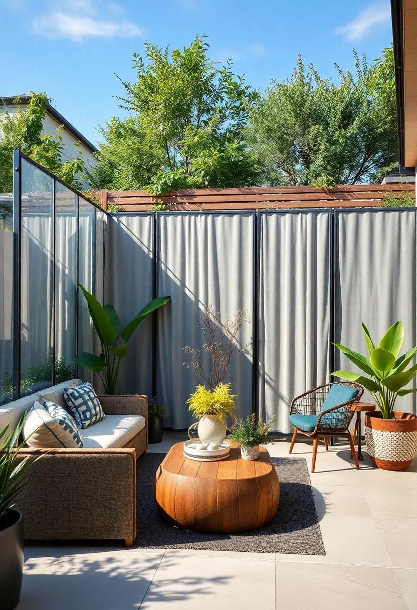 Clear Plastic ⁢Panel Fencing: ⁢A modern approach to garden protection, these panels allow sunlight through while blocking⁤ harsh winds and snow