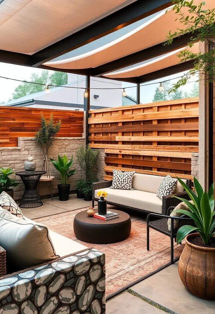 Recycled Material Fencing: Eco-conscious and unique, use recycled materials to create a distinct and sturdy fence while minimizing your environmental impact