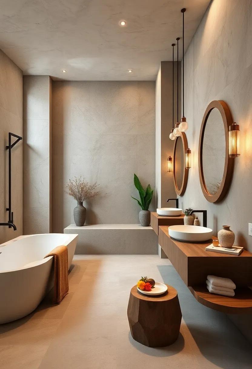 24 Inspiring Ideas for Achieving Rustic Elegance in Luxury Bathrooms