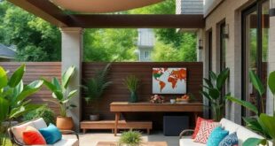 29 Stunning Patio Designs That Infuse Colorful Accents for Vibrant Outdoor Living