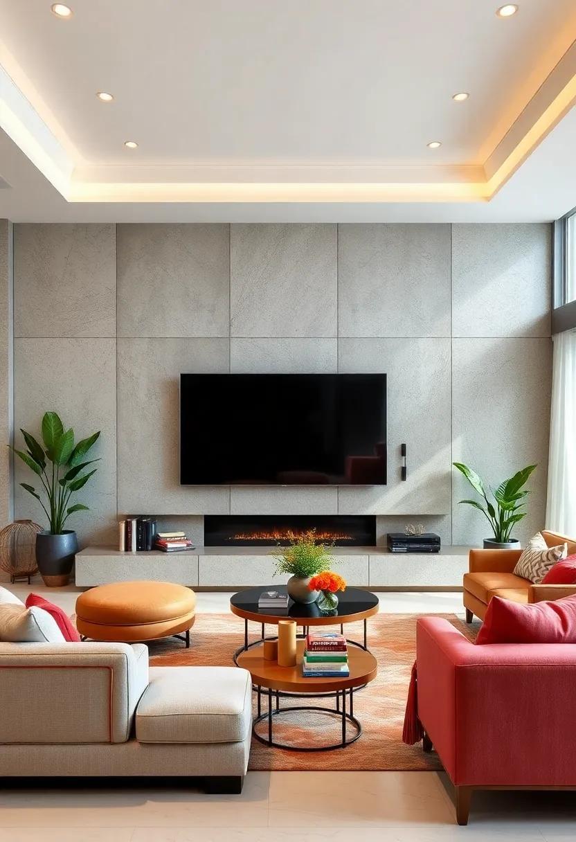 25 Stunning Ideas for a Large-Scale TV Wall with Eye-Catching Statement Decor