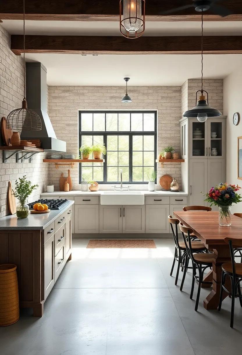 25 Charming Farmhouse Kitchen Ideas to Incorporate Iron Accents for a Rustic Feel