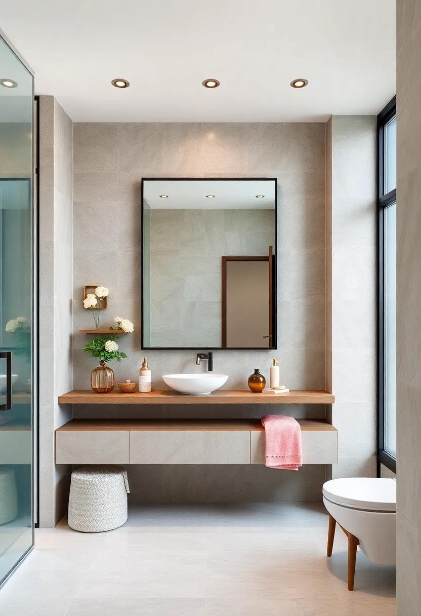27 Unique Bathroom Wall Mirrors to Transform Your Space with Style and Function