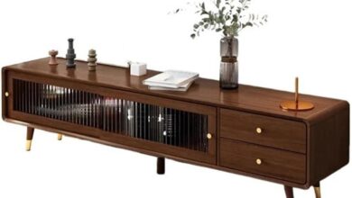 Our Spacious Solid Wood TV Stand Review: Stylish, Stable Storage