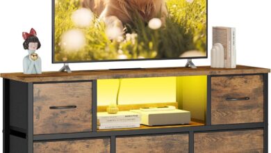 Our Honest Take on the Lulive LED TV Stand with Smart Storage