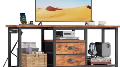 How We Loved the Furologee TV Stand’s Style and Storage