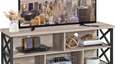 Our Honest Take on Yaheetech’s Industrial TV Stand for 65″ TVs