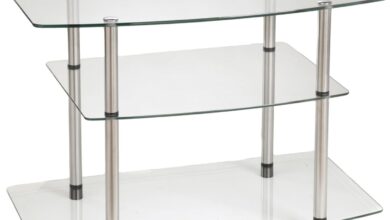 Our Take on the Convenience Concepts Glass TV Stand: Sleek & Sturdy