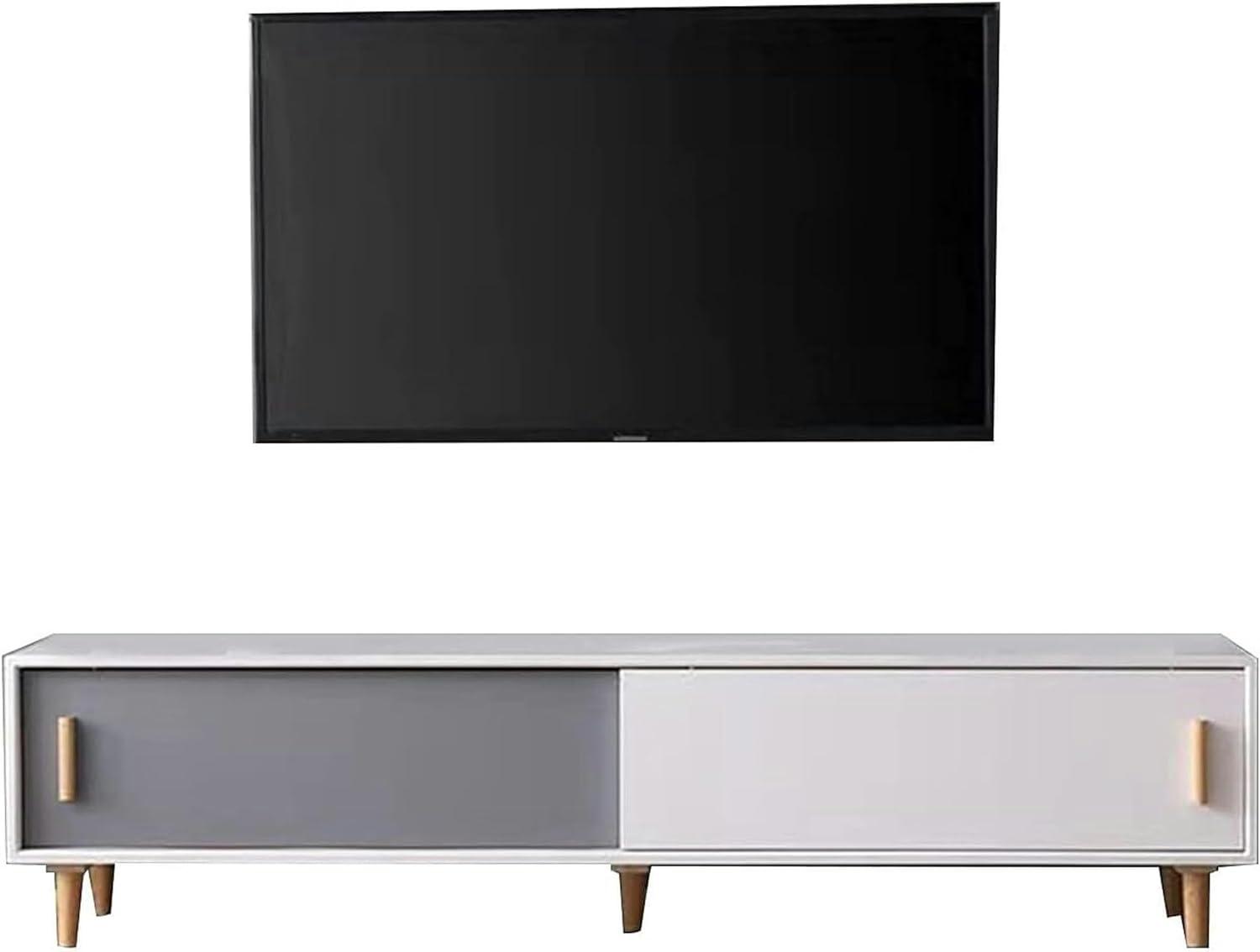How We Transformed Our TV Wall with This Sleek Floating Stand