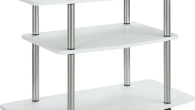 How We Simplified Living Room Style with Designs2Go 3-Tier Stand