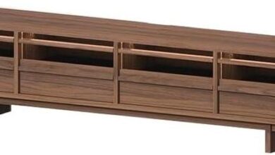 Our Take on the Walnut TV Console: Stylish Storage for Every Space
