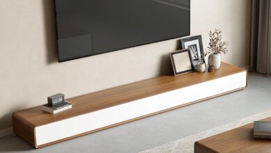Our Take on the POVISON Walnut TV Console: Stylish and Spacious