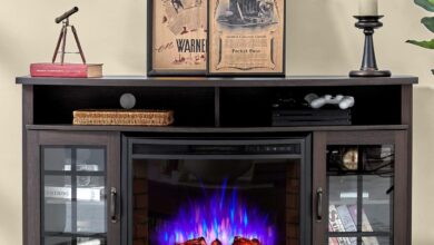 Cozy Elegance: Our Take on the AMERLIFE Fireplace TV Stand