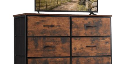 Our Honest Take on the Sweetcrispy 6-Drawer Dresser & TV Stand