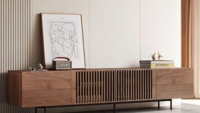 How We Loved the Mid-Century Modern TV Stand for Our Space