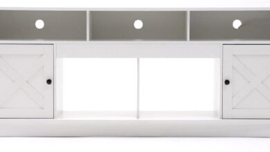 Our Take on the YITAHOME Farmhouse TV Stand: Stylish & Functional