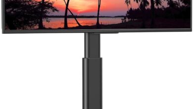 Our Take on the FITUEYES Tall Swivel TV Stand: Sturdy, Sleek, and Smart