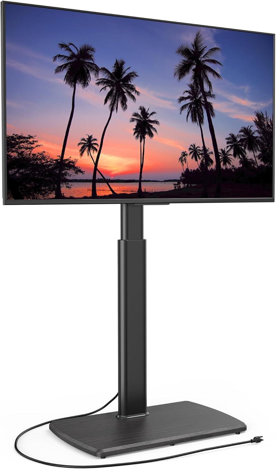 Our Take on the FITUEYES Tall Swivel TV Stand: Sturdy, Sleek, and Smart