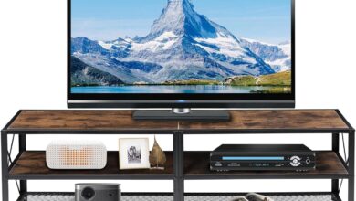 Our Take on the Sturdy, Stylish 3-Tier TV Stand for Large TVs