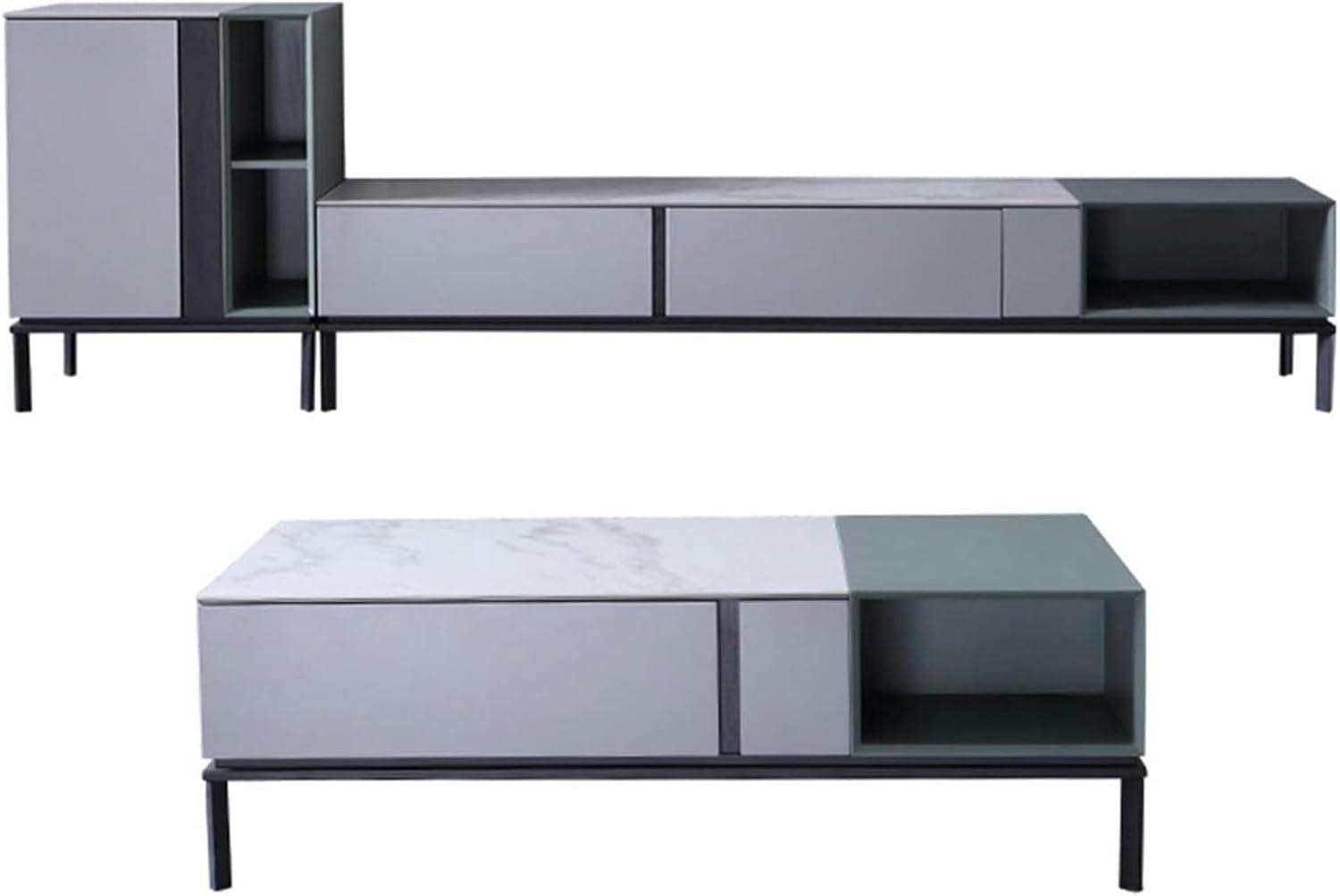 How We Organized Our Living Room with a Modern TV Stand