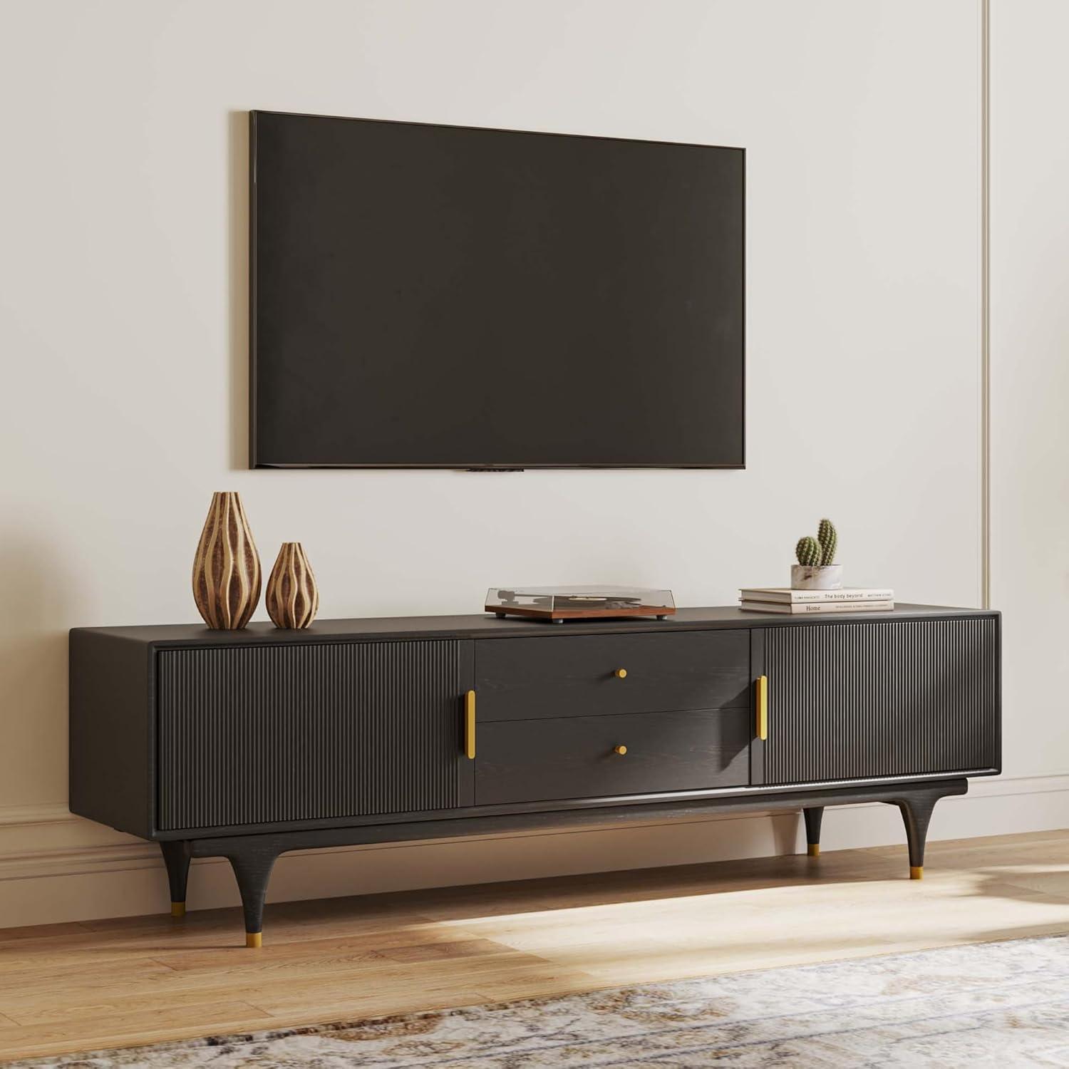 Why We Love the POVISON Fully Assembled Mid-Century TV Stand