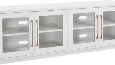 Our Honest Take on the Henn&Hart Donovan 68″ White TV Stand