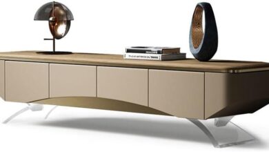 Our Take on a Sleek, Sturdy Modern TV Stand with Storage