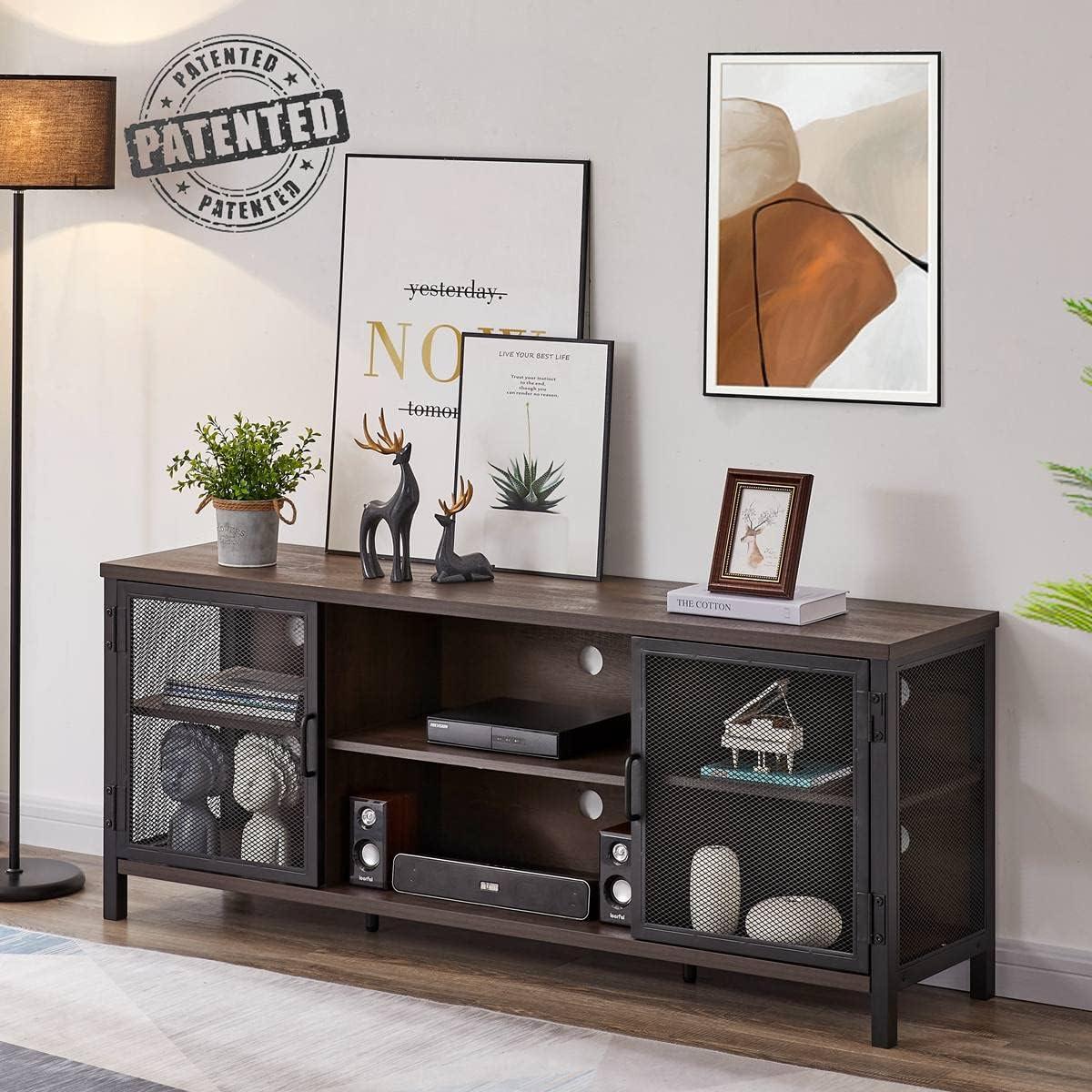 Our Take on the FATORRI Rustic Industrial TV Stand: Sturdy & Stylish