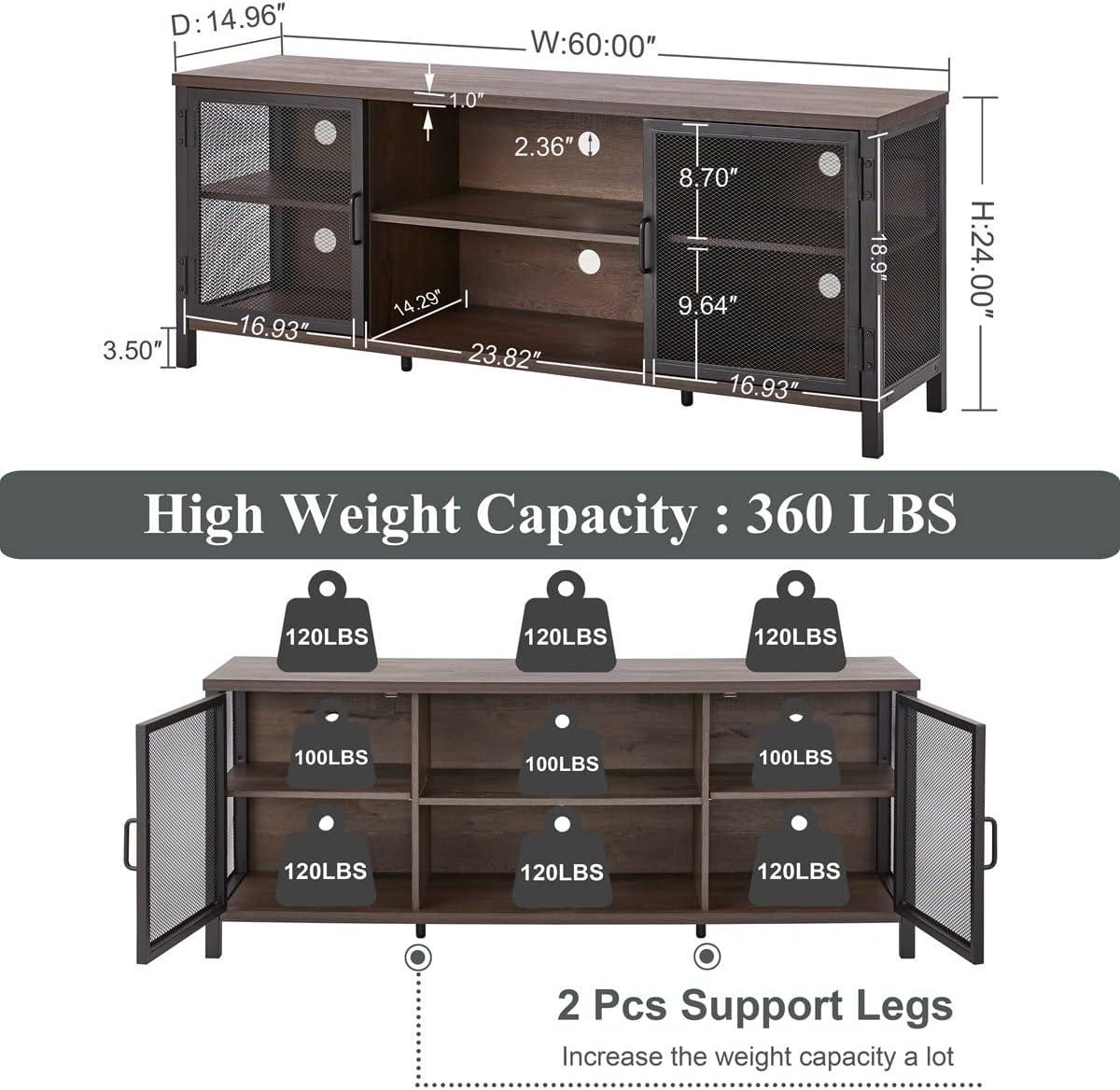 Our Take on the⁢ FATORRI Rustic Industrial TV Stand: Sturdy &⁢ Stylish