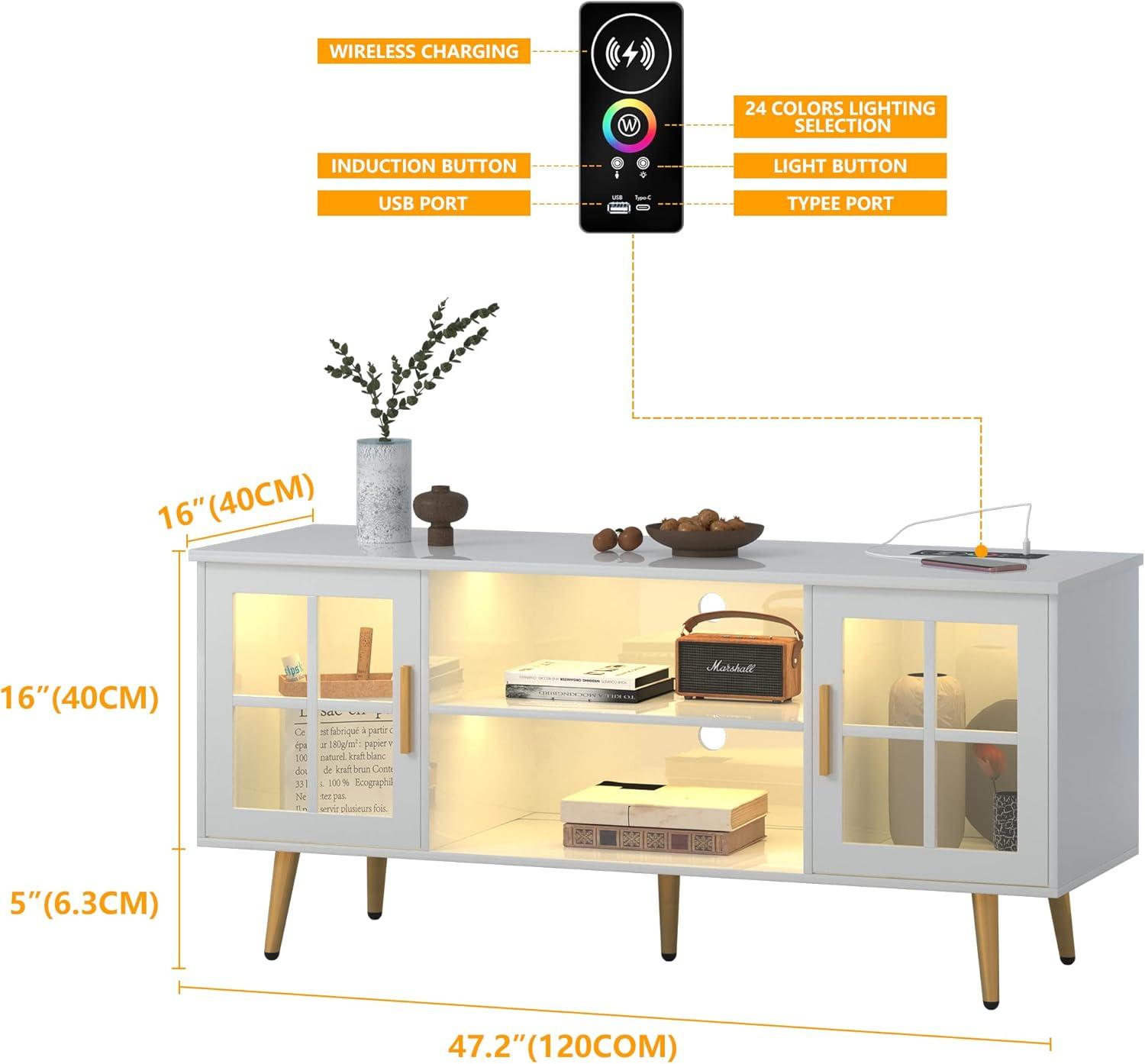 How ‌We⁣ Brightened Our living‍ Room with LVSOMT's RGB‍ TV Stand