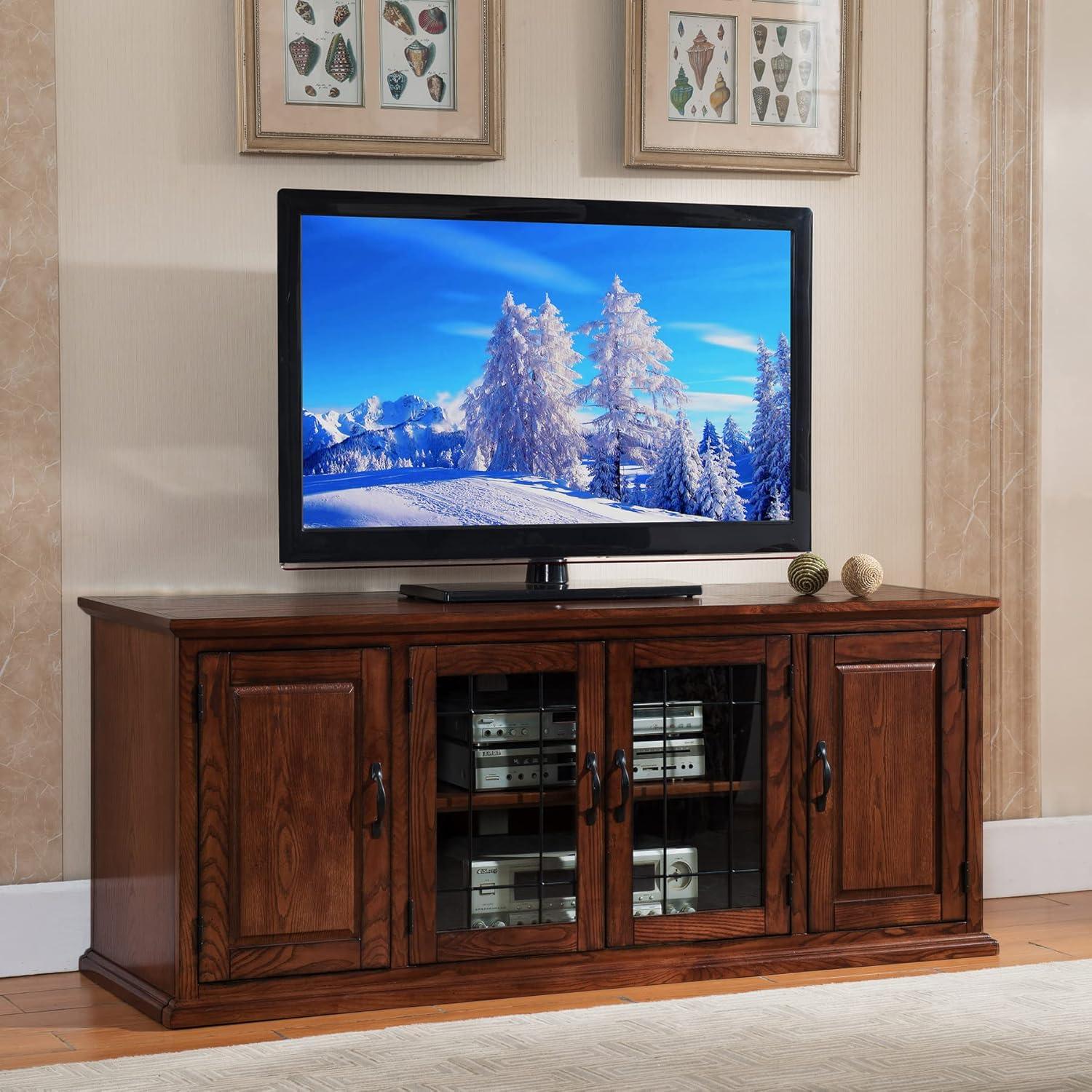 Our Take on the Leick Home⁤ Burnished Oak TV Stand for 65