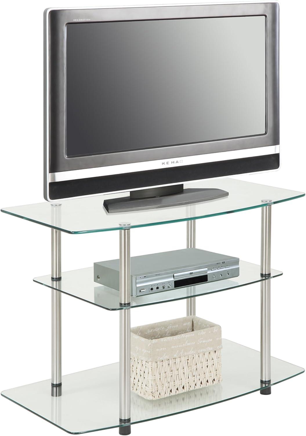 Our take on​ the Convenience Concepts Glass TV Stand: Sleek &⁢ Sturdy